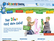 Tablet Screenshot of bigbellybank.ch
